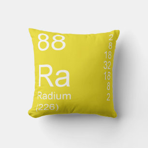 Radium Throw Pillow