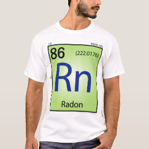 Radon (Rn) Element T-Shirt - Front Only
