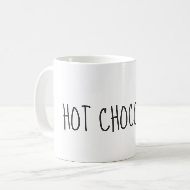 Rae Dunn a inspiré la tasse de CHOCOLAT CHAUD (Devant gauche)