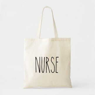RAE DUNN Inspired Nurse Tote Bag