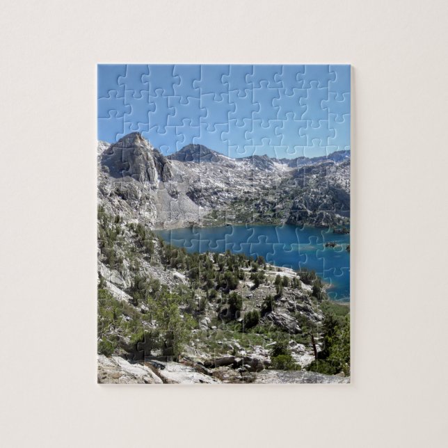 Rae Lakes - John Muir Trail - Sierra Jigsaw Puzzle (Vertical)