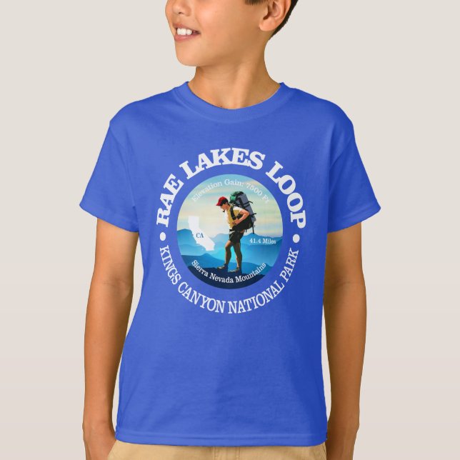 Rae Lakes Loop (C) T-Shirt (Front)