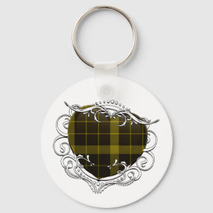 Raeburn Tartan Heart Keychain