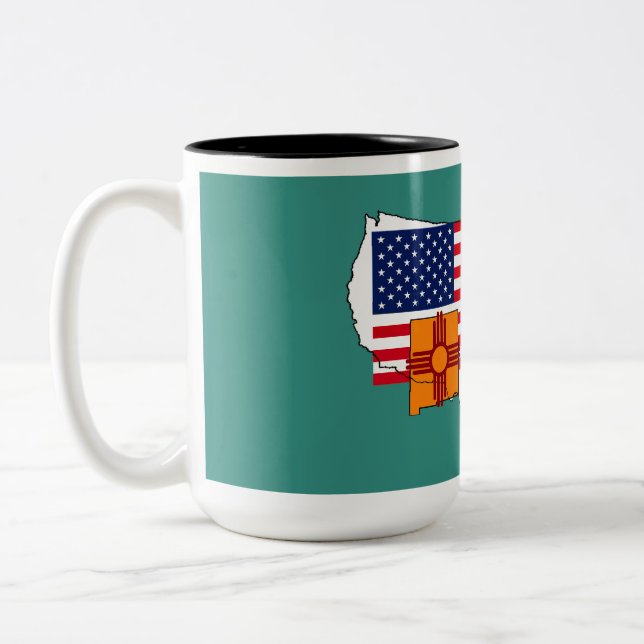 Rael Family Two-Tone Coffee Mug (Left)