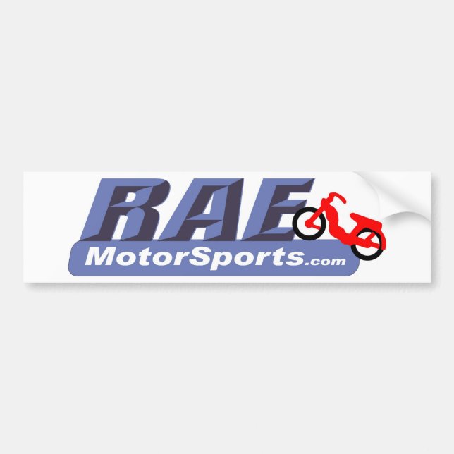 raeMotorSports-Very-Large Bumper Sticker (Front)