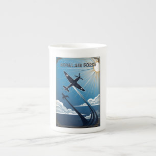 RAF Art Deco Bone China Mug