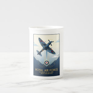 RAF Art Deco Bone China Mug