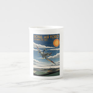 RAF Art Deco Bone China Mug