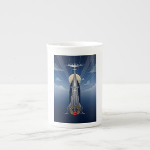 RAF Art Deco Remembrance Day Edition Bone China Mug