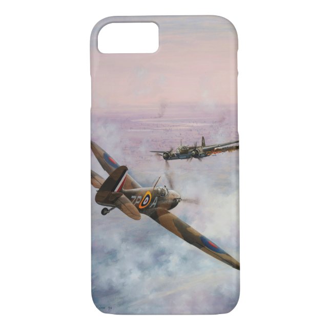 RAF Spitfire iPhone Case (Back)