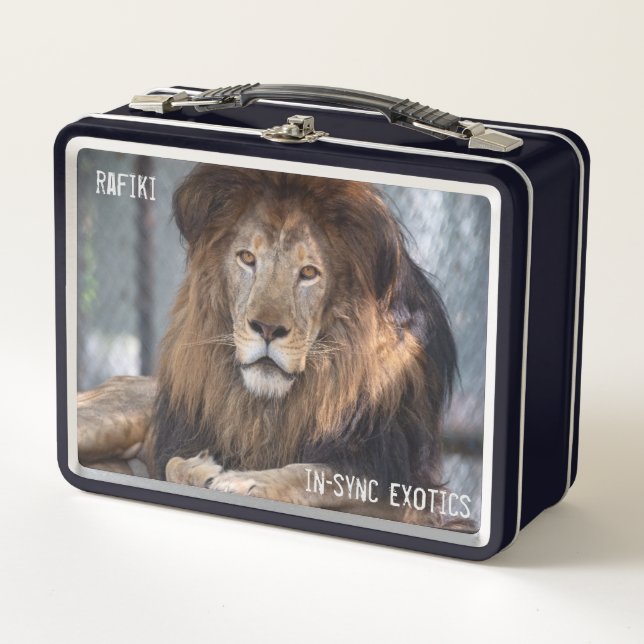 Rafiki - metal lunch box (Front)