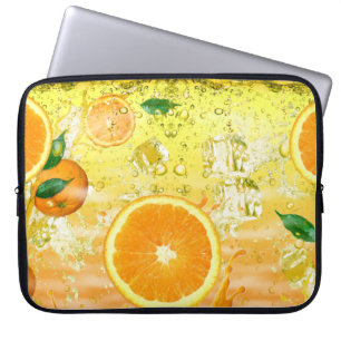 Rafraîchir le sac d'ordinateur portable à jus d'or