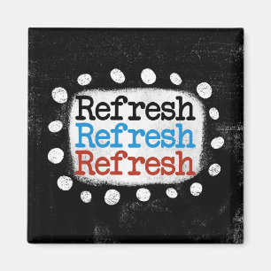 Rafraîchir Rafraîchir Réfrigérateur Magnet