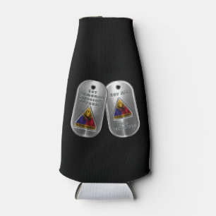 Rafraichisseur De Bouteilles 1re division blindée "1re AD Tags Vintages"