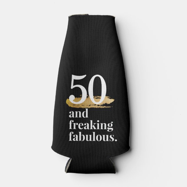 Rafraichisseur De Bouteilles 50 et Fabulous Funny Birthday Beer (Devant)
