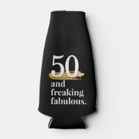 50 et Fabulous Funny Birthday Beer