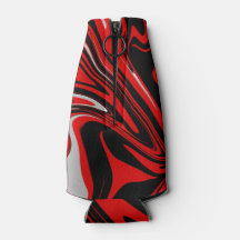 Abstrait rouge et noir