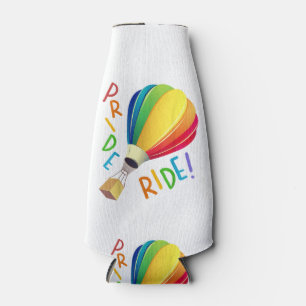 Rafraichisseur De Bouteilles Amusant Gay pride Hot Air Balloon Rainbow Ride Gay