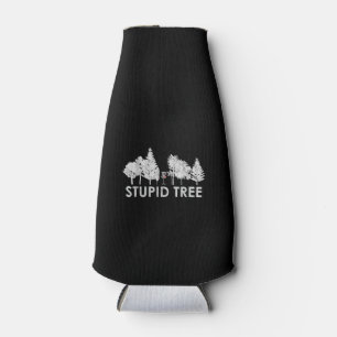 Rafraichisseur De Bouteilles Arbre Imbécile Disque Golf Sports Lover Cadeau