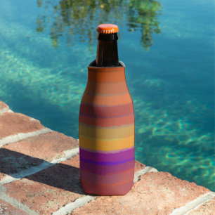 Rafraichisseur De Bouteilles Art Pop De Couleur Aquarelle Salée Lever De Soleil