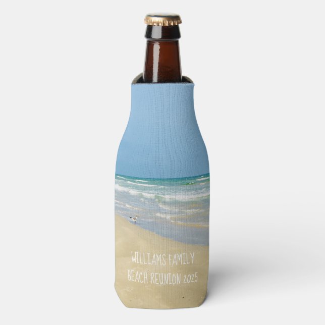 Rafraichisseur De Bouteilles Belle Beach House Balnéaire Famille Réunion (Bottle Devant)