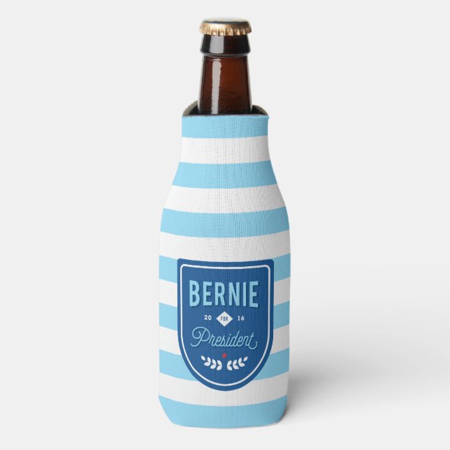 Rafraichisseur De Bouteilles Bernie pour le président (Bottle Devant)