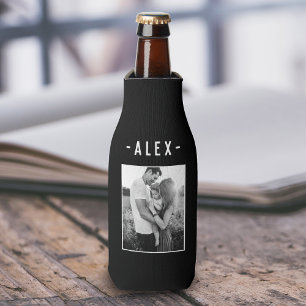 Rafraichisseur De Bouteilles Bière noire Modèle photo noir et blanc unique