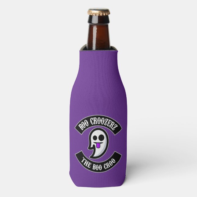 Rafraichisseur De Bouteilles Boo Croozerz-Le Boo Croo-Bottle Koozie (Bottle Devant)
