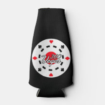 Bouteille du logo de la puce