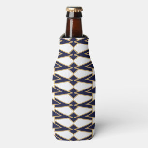 Rafraichisseur De Bouteilles Bowties bleues et dorées