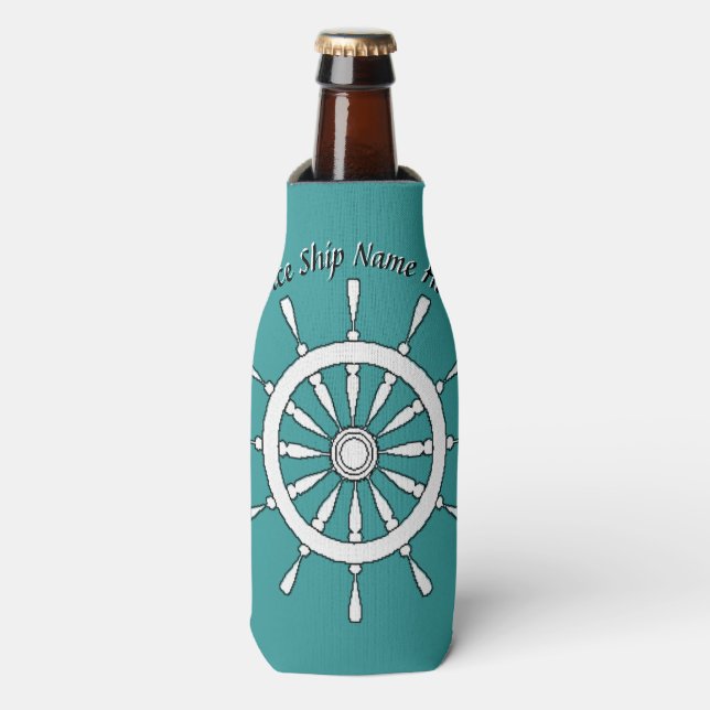 Rafraichisseur De Bouteilles Can Cooler - Helmer avec nom de livraison (Bottle Devant)