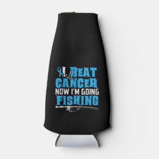 Rafraichisseur De Bouteilles Cancer Survivor Pêche Cadeau Tee I Beat Cancer Can