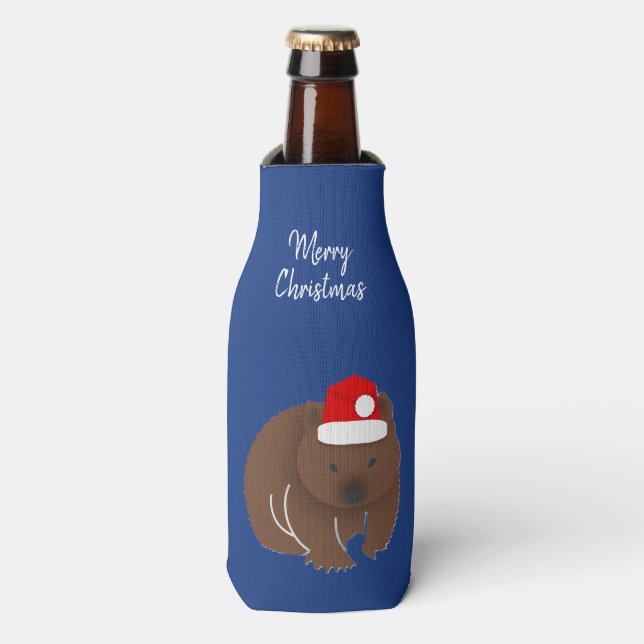 Rafraichisseur De Bouteilles Christmas Wombat (Bottle Devant)