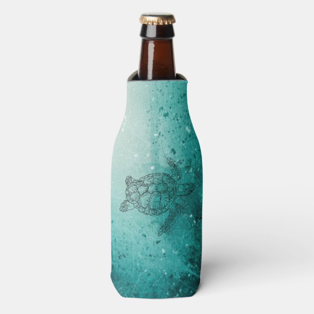 Rafraichisseur De Bouteilles Cool de la tortue de mer (Bottle Devant)