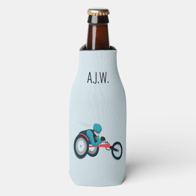 Rafraichisseur De Bouteilles Course en fauteuil roulant (Bottle Devant)