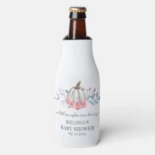 Rafraichisseur De Bouteilles Cute blanc Citrouille rose Floral Rose Botanique
