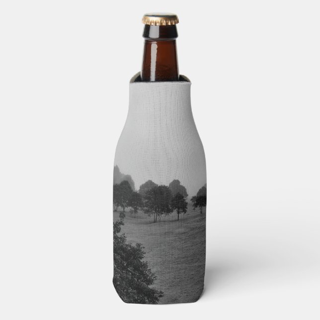 Rafraichisseur De Bouteilles De beaux arbres et la nature dans le brouillard (Bottle Devant)