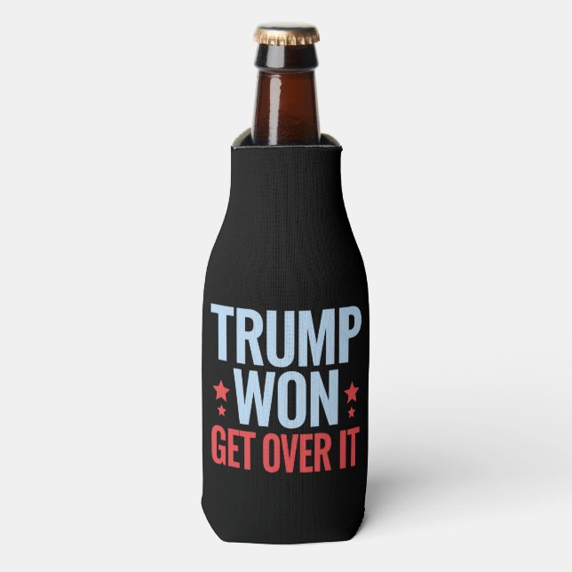 Rafraichisseur De Bouteilles Donald Trump remporte la victoire 2024 Trump (Bottle Devant)
