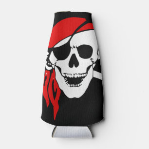 Rafraichisseur De Bouteilles Drapeau de crâne de pirate