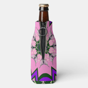 Rafraichisseur De Bouteilles Elégant Monogram Bloom : Magnifiquement Motif pers