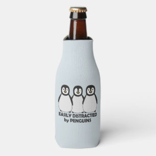 Rafraichisseur De Bouteilles Facilement distrait par les pingouins