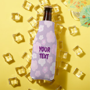 Rafraichisseur De Bouteilles Faisceau rose violet sur mesure mignon couleur