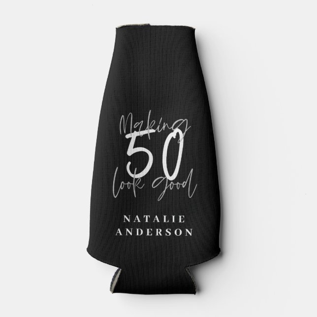 Rafraichisseur De Bouteilles Fête de 50 ans (Devant)