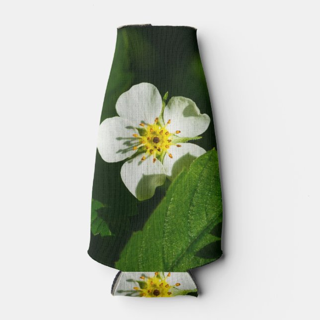 Rafraichisseur De Bouteilles Fleur de fraises sauvages (Devant)