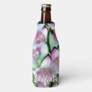 Rafraichisseur De Bouteilles Fleurs de digitale florales rose personnalisées po