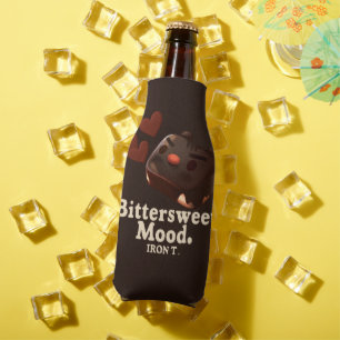 Rafraichisseur De Bouteilles Gâteau d'art au chocolat noir Iron T Humeur amère-