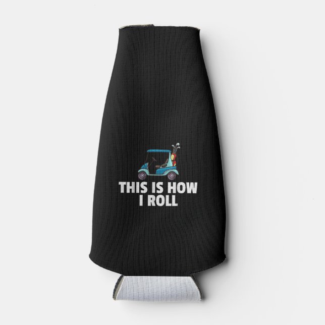 Rafraichisseur De Bouteilles Golf Panier Cadeau Golf Golfeur Drôle Hommes (Devant)