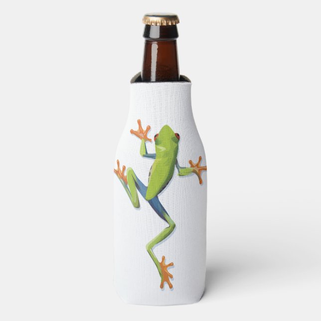 Rafraichisseur De Bouteilles Grenouille-Arbre Amphibienne (Bottle Devant)