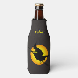 Rafraichisseur De Bouteilles Halloween Flying Witch Broom Custom