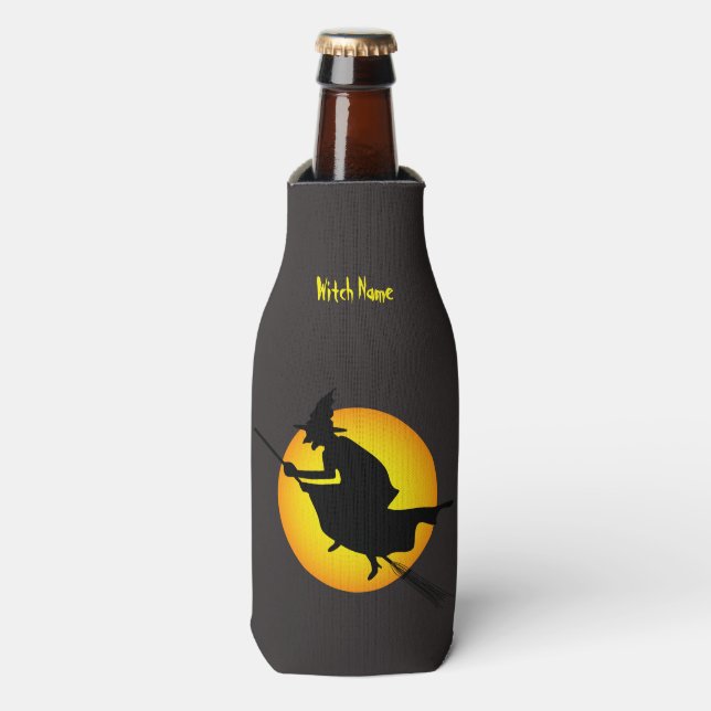 Rafraichisseur De Bouteilles Halloween Flying Witch Broom Custom (Bottle Devant)